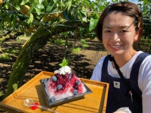 果樹農家の作るかき氷 芳蔵園